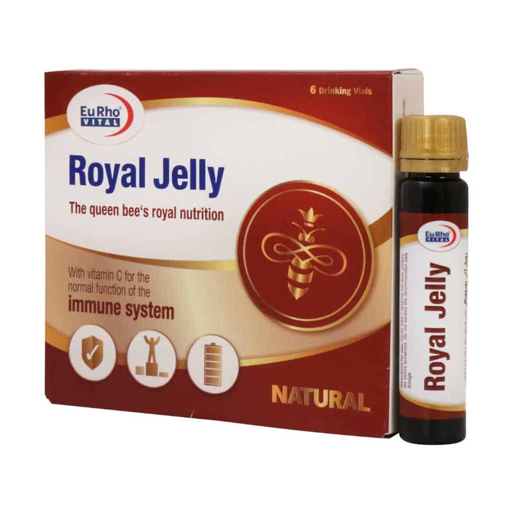 ویال خوراکی رویال ژلی یوروویتال 6 عدد ویال خوراکی رویال ژلی یوروویتال 6 عدد