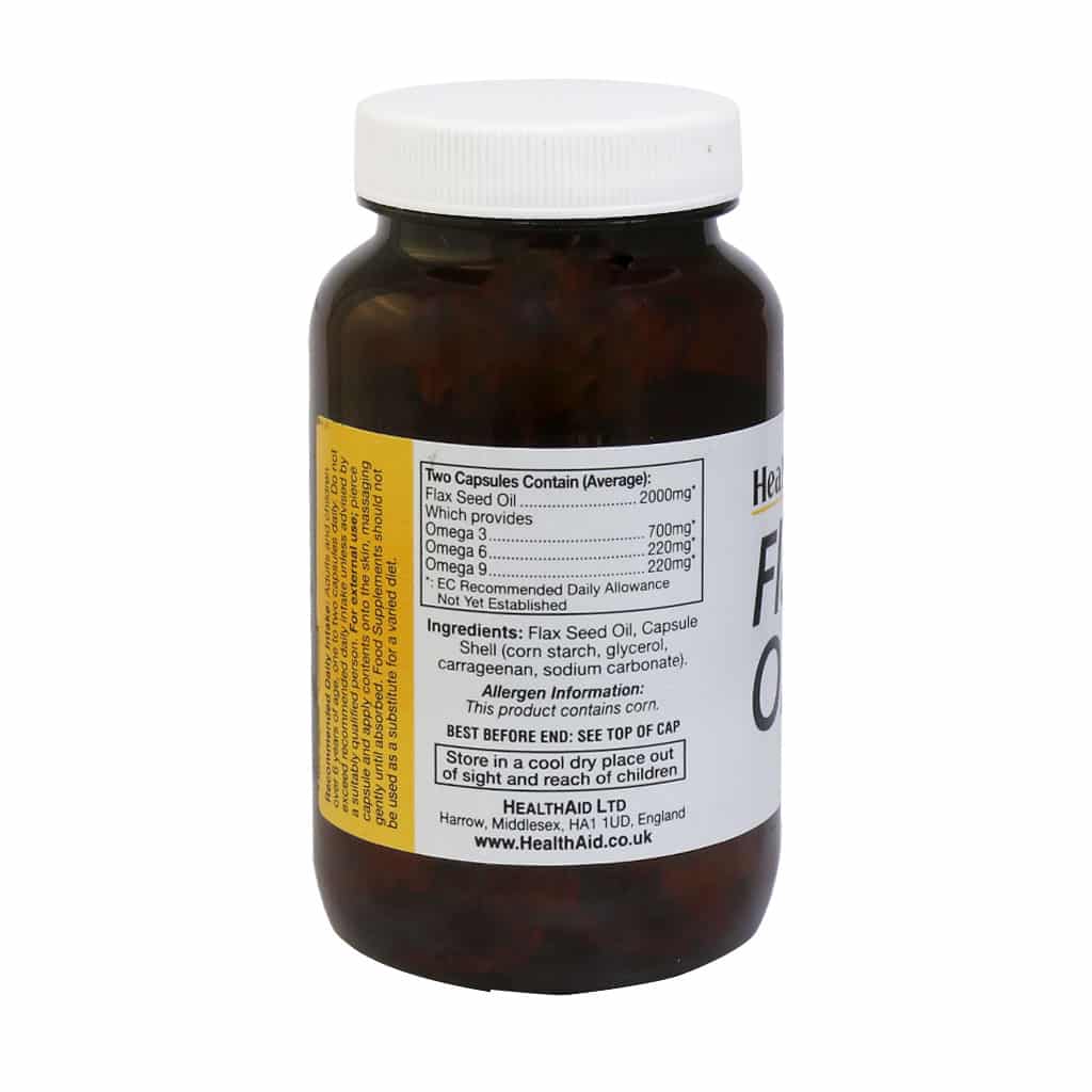 کپسول ژلاتینی فلکسید اویل مخصوص گیاهخواران هلث اید 60 عدد کپسول ژلاتینی فلکسید اویل مخصوص گیاهخواران هلث اید 60 عدد