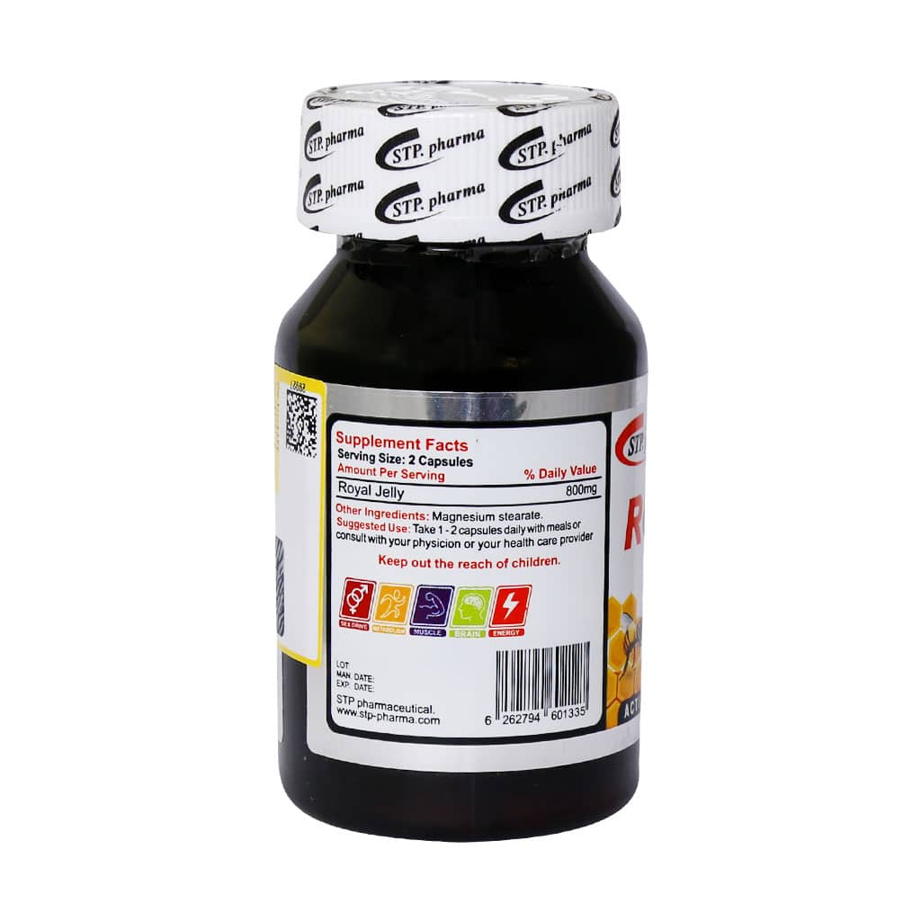کپسول رویال ژلی اس تی پی فارما 30 عدد کپسول رویال ژلی اس تی پی فارما 30 عدد