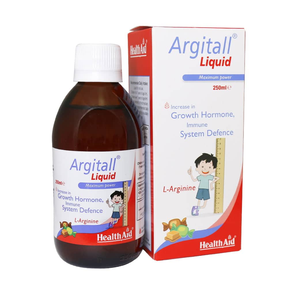 شربت آرژیتال هلث اید مکمل رشد کودک 250 میلی لیتر شربت آرژیتال هلث اید مکمل رشد کودک 250 میلی لیتر