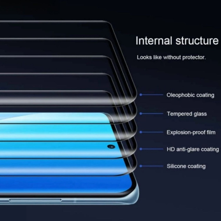 محافظ صفحه نمایش شیشه ای گوشی موبایل اولترا مدل Super D مناسب   اپل iPhone 17 Pro