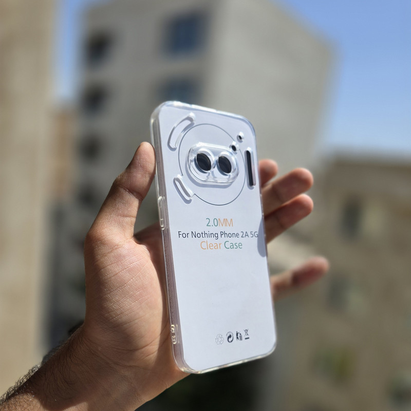 کاور زیفرند مدل ژله ای محافظ لنز دار مناسب برای گوشی موبایل ناتینگ Phone 2A کاور زیفرند مدل ژله ای محافظ لنز دار مناسب برای گوشی موبایل ناتینگ Phone 2A