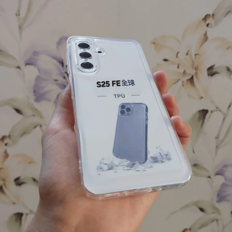 کاور زیفرند مدل ژله ای محافظ لنز مناسب برای گوشی سامسونگ Galaxy S25 FE کاور زیفرند مدل ژله ای محافظ لنز مناسب برای گوشی سامسونگ Galaxy S25 FE