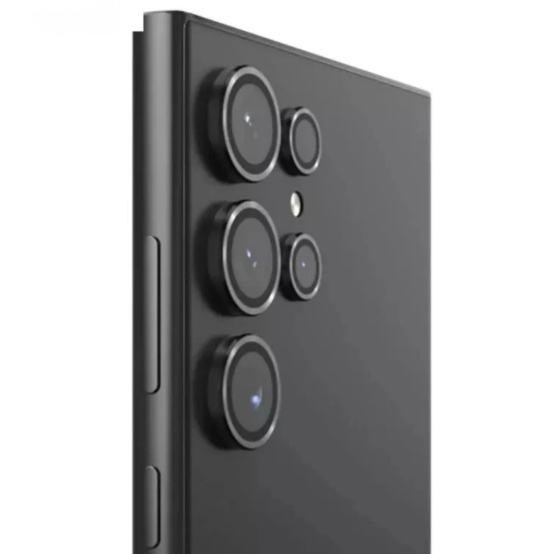 محافظ لنز دوربین شیشه ای اوجی مدل Crystal Shield مناسب برای گوشی موبایل سامسونگ Galaxy S25 Ultra