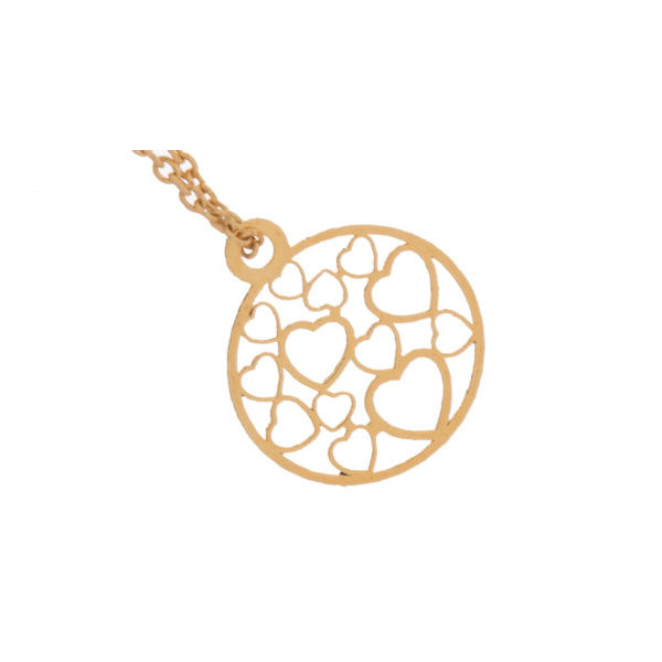 آویز ساعت طلا 18 عیار شمیم گلد گالری مدل Dw2107