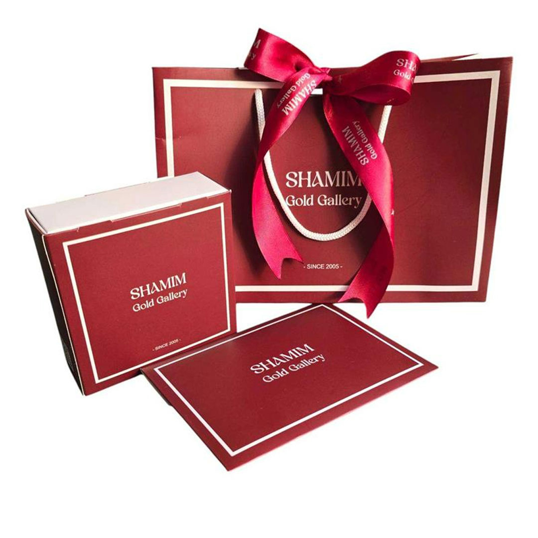 دستبند طلا 18 عیار زنانه شمیم گلد گالری مدل M108 دستبند طلا 18 عیار زنانه شمیم گلد گالری مدل M108