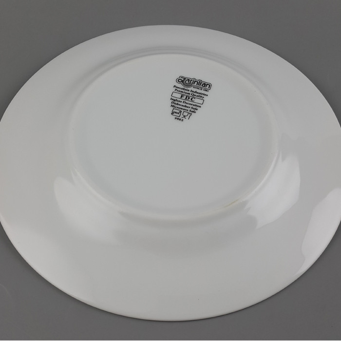 پیش دستی چینی زرین ایران مدل ایتالیا 19 اصفهان درجه عالی بسته 6 عددی