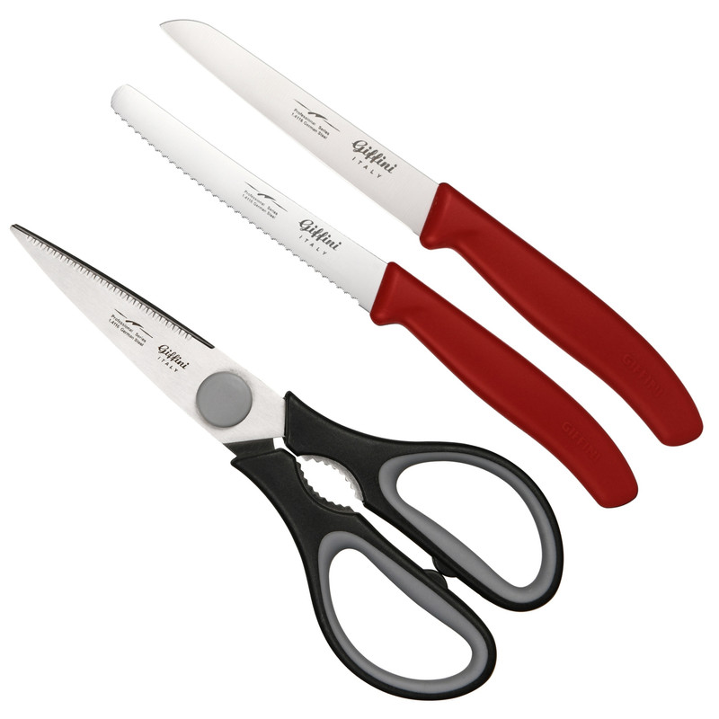 چاقوی آشپزخانه جی فی نی کد G-03 مجموعه 3 عددی