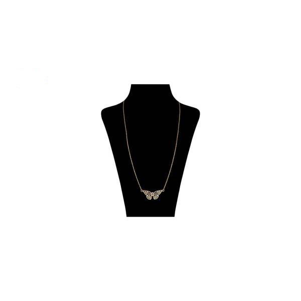 گردنبند طلا 18 عیار زنانه شمیم گلد گالری کد 9014 گردنبند طلا 18 عیار زنانه شمیم گلد گالری کد 9014