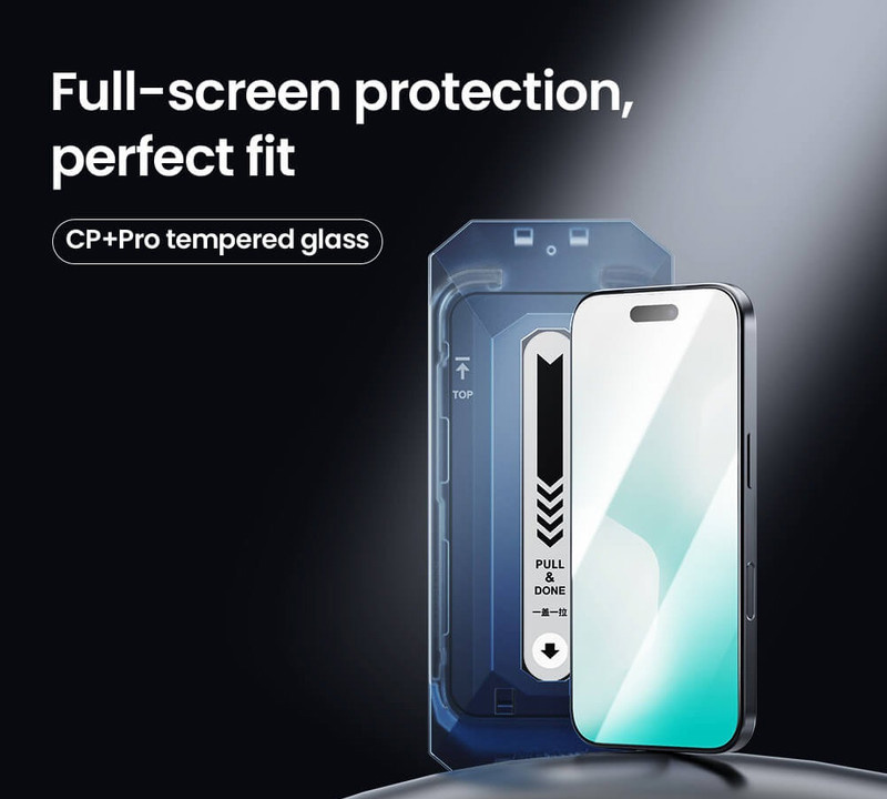 محافظ صفحه نمایش نیلکین مدل CP Plus Pro مناسب برای گوشی موبایل اپل iPhone 17 Pro max به همراه کیت نصب آسان محافظ صفحه نمایش نیلکین مدل CP Plus Pro مناسب برای گوشی موبایل اپل iPhone 17 Pro max به همراه کیت نصب آسان