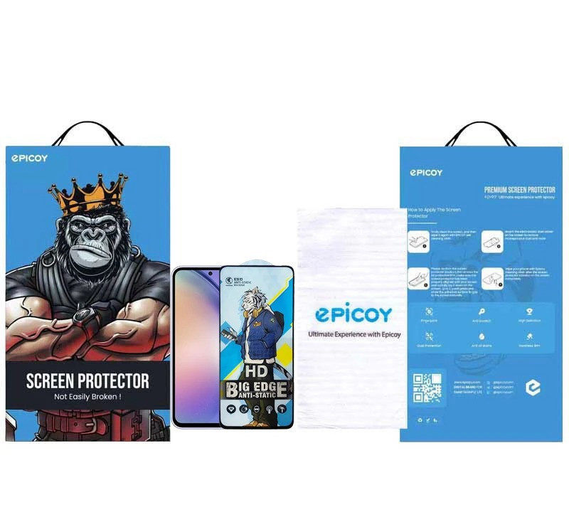 محافظ صفحه نمایش اپیکوی مدل Tiger-Big Edge مناسب برای گوشی موبایل سامسونگ Galaxy A56 /A36 محافظ صفحه نمایش اپیکوی مدل Tiger-Big Edge مناسب برای گوشی موبایل سامسونگ Galaxy A56 /A36