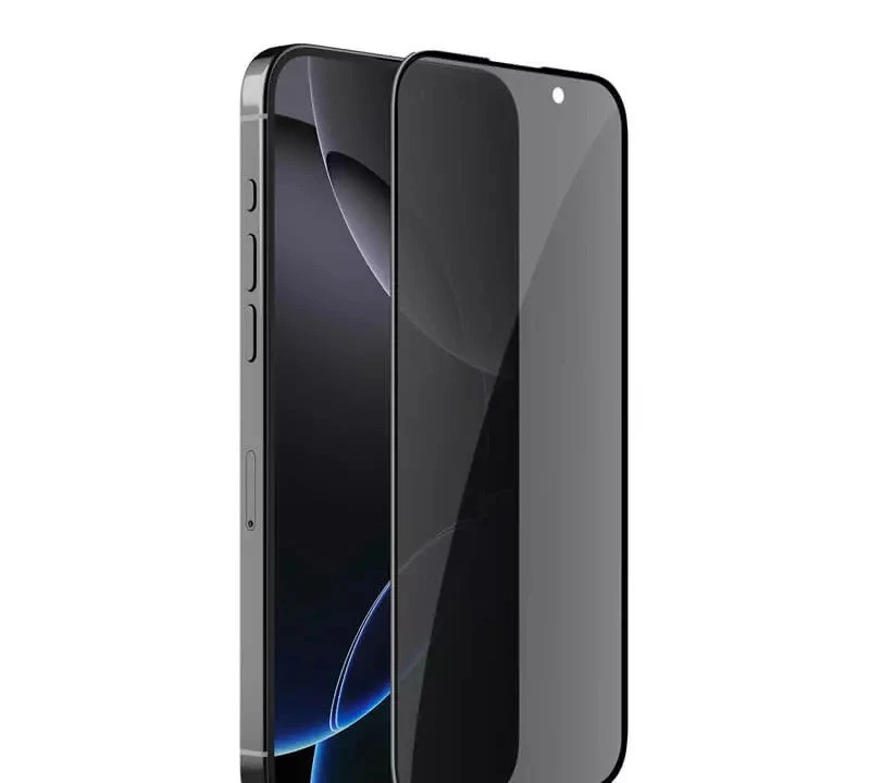 محافظ صفحه نمایش حریم شخصی کی زد دوو مدل Privacy Glass مناسب برای گوشی موبایل اپل iPhone 17 Pro Max