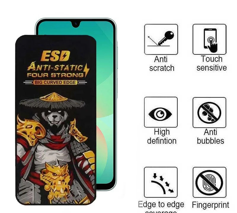 محافظ صفحه نمایش اپیکوی مدل Warrior ESD مناسب برای گوشی موبایل سامسونگ Galaxy A17/ A26 / A16 محافظ صفحه نمایش اپیکوی مدل Warrior ESD مناسب برای گوشی موبایل سامسونگ Galaxy A17/ A26 / A16