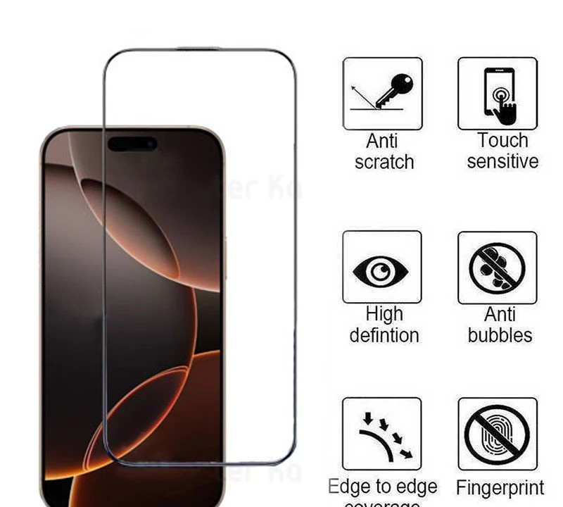 محافظ صفحه نمایش کی -زد دو مدل Full-Glass مناسب برای گوشی موبایل اپل iPhone 17 Pro Max