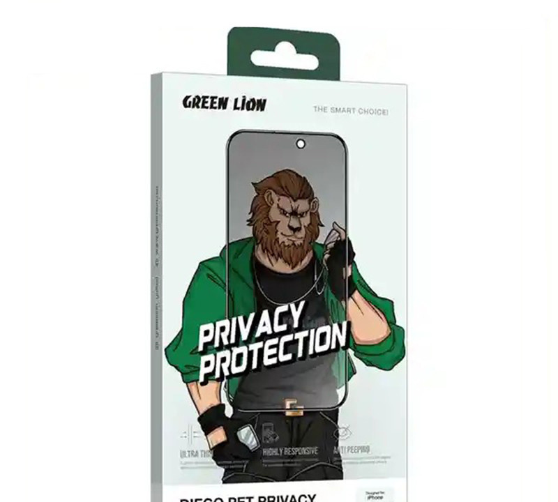 محافظ صفحه نمایش حریم شخصی گرین لاین مدل Diego Pet Priracy مناسب برای گوشی موبایل اپل iPhone 16  Pro Max محافظ صفحه نمایش حریم شخصی گرین لاین مدل Diego Pet Priracy مناسب برای گوشی موبایل اپل iPhone 16  Pro Max