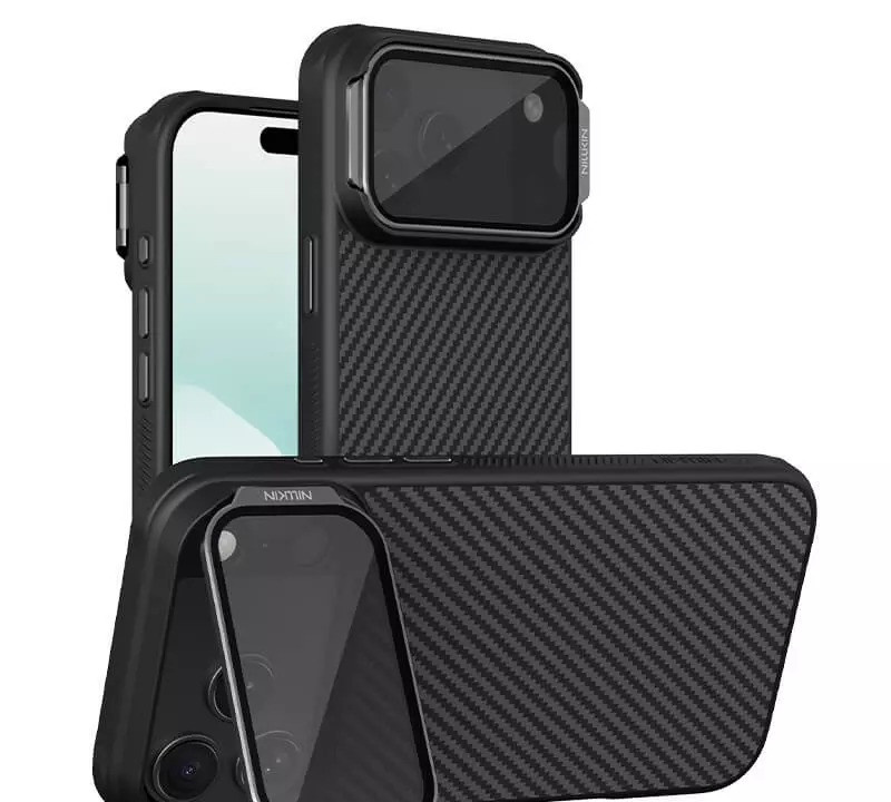 کاور نیلکین مدل CarboProp Magnetic MagSafe Transparent Lens مناسب برای گوشی موبایل اپل iPhone 17 Pro کاور نیلکین مدل CarboProp Magnetic MagSafe Transparent Lens مناسب برای گوشی موبایل اپل iPhone 17 Pro