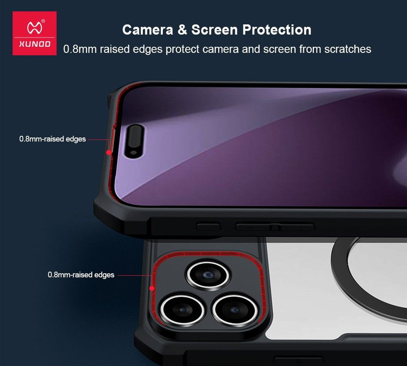 کاور اپیکوی مدل Xundd Magnetic Holder مناسب برای گوشی موبایل اپل iPhone 17