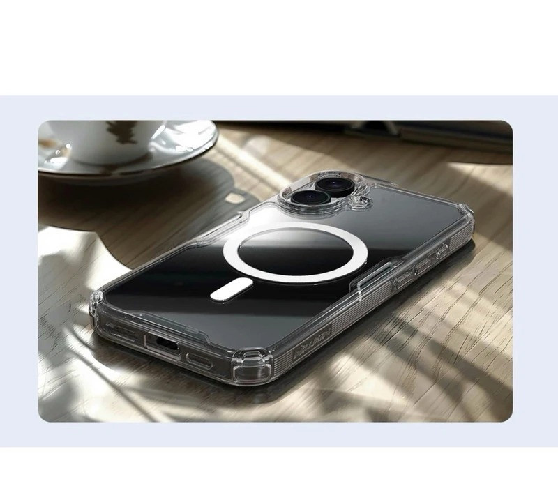 کاور نیلکین مدل Nature TPU Pro Magnetic مناسب برای گوشی موبایل اپل iPhone 17