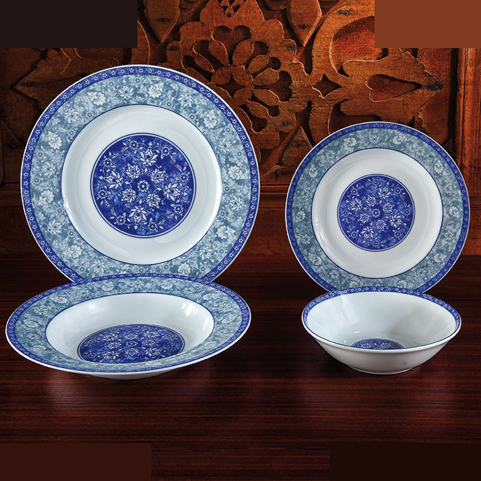 سرویس غذاخوری 28 پارچه چینی زرین ایران مدل اصفهان درجه عالی