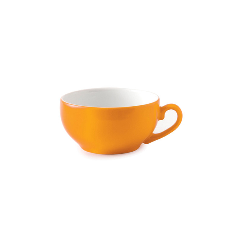 فنجان چینی زرین ایران مدل کاپوچینو ایتالیا اف 240 درجه عالی