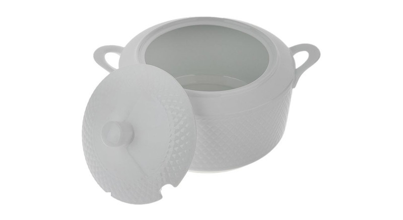 سوپ خوری چینی زرین ایران مدل رادیانس با شیار ملاقه 12 درجه 3