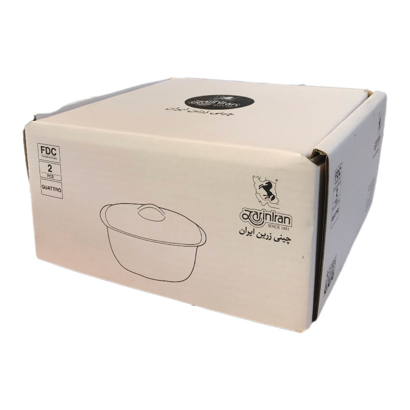 سوپ خوري چيني زرين ایران مدل فلورانس كواترو درجه 2 سوپ خوري چيني زرين ایران مدل فلورانس كواترو درجه 2