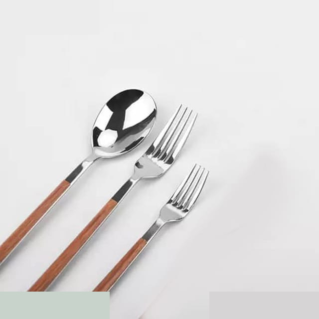 سرویس قاشق و چنگال 33 پارچه جی فی نی کد 002