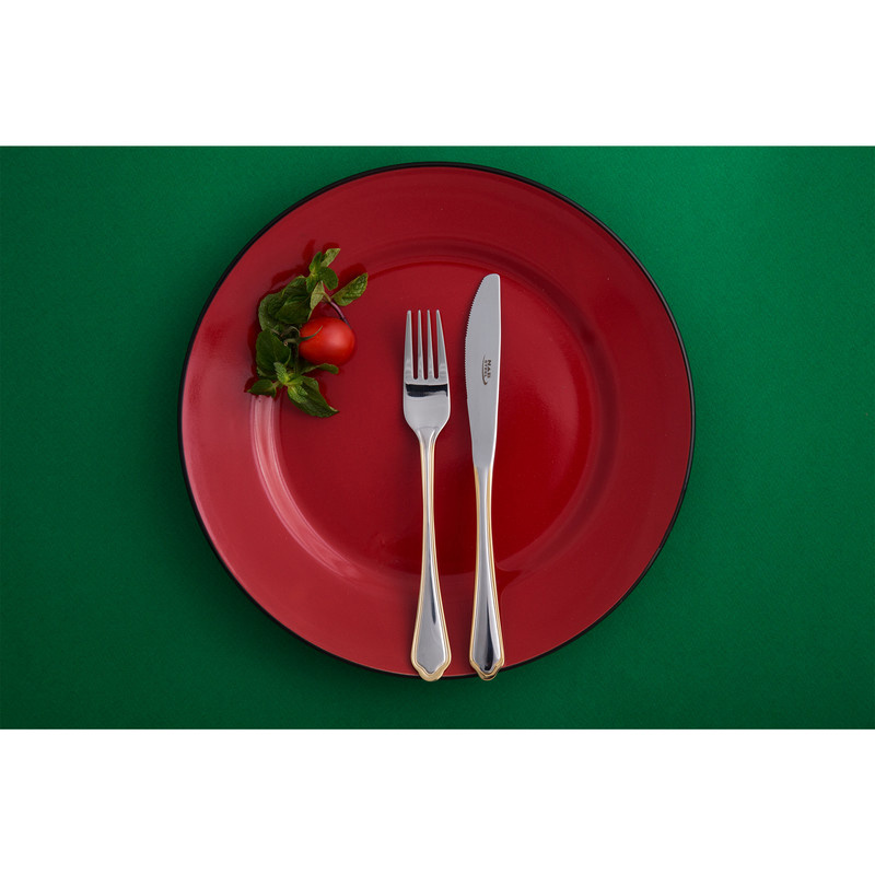 ست کارد و چنگال 12 پارچه ناب استیل مدل برلین