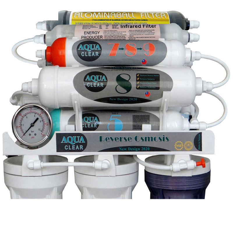 دستگاه تصفیه کننده آب آکوآ کلیر مدل NEW DESIGN2020 - GST10 به همراه فیلتر تصفیه آب مجموعه 4 عددی دستگاه تصفیه کننده آب آکوآ کلیر مدل NEW DESIGN2020 - GST10 به همراه فیلتر تصفیه آب مجموعه 4 عددی