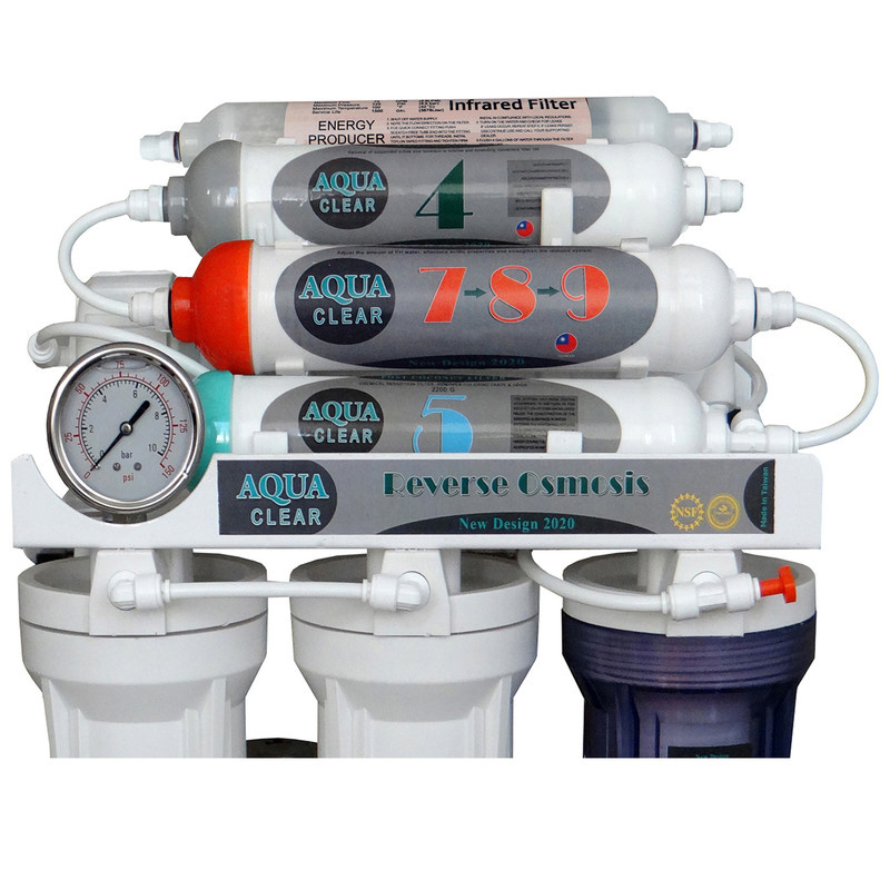دستگاه تصفیه کننده آب آکوآ کلیر مدل NEW DESIGN2020 - GTP9 به همراه فیلتر تصفیه آب مجموعه 3 عددی