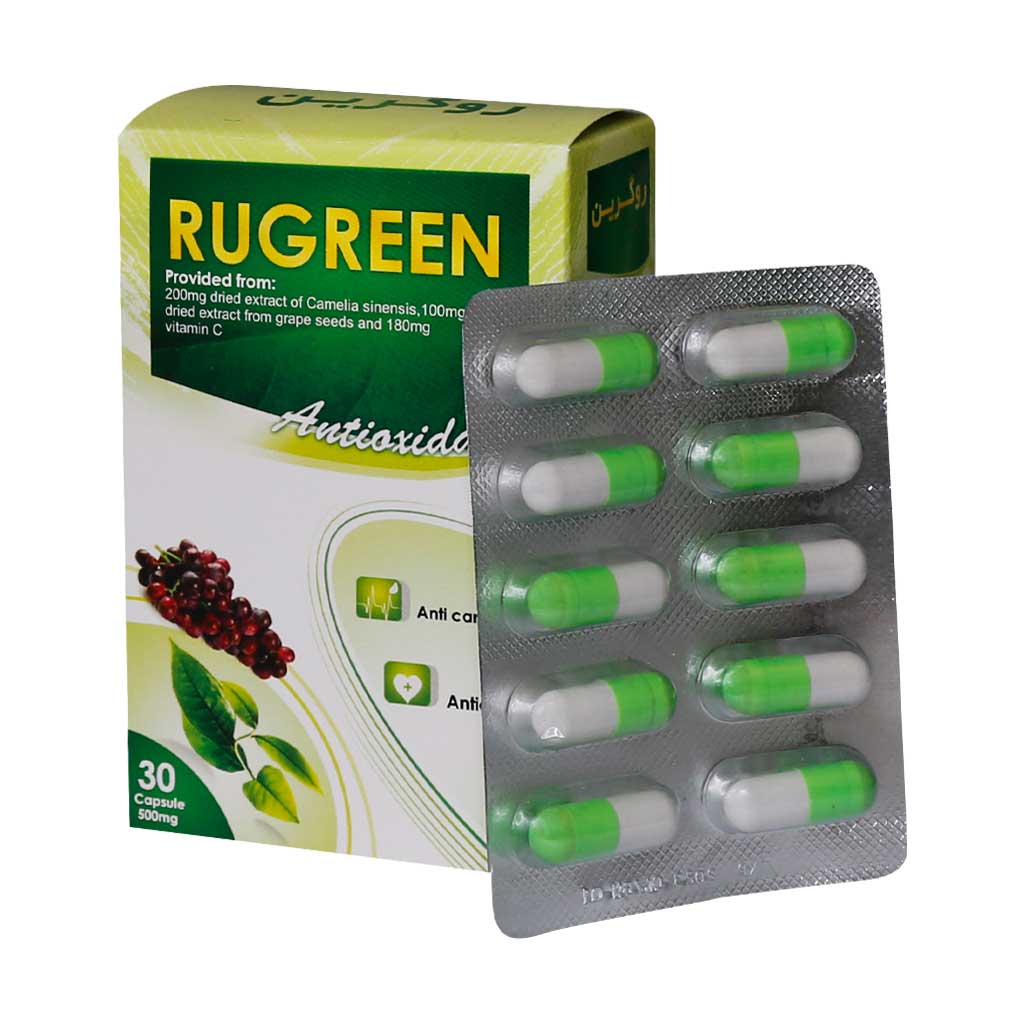 کپسول روگرین قائم دارو 30 عدد کپسول روگرین قائم دارو 30 عدد
