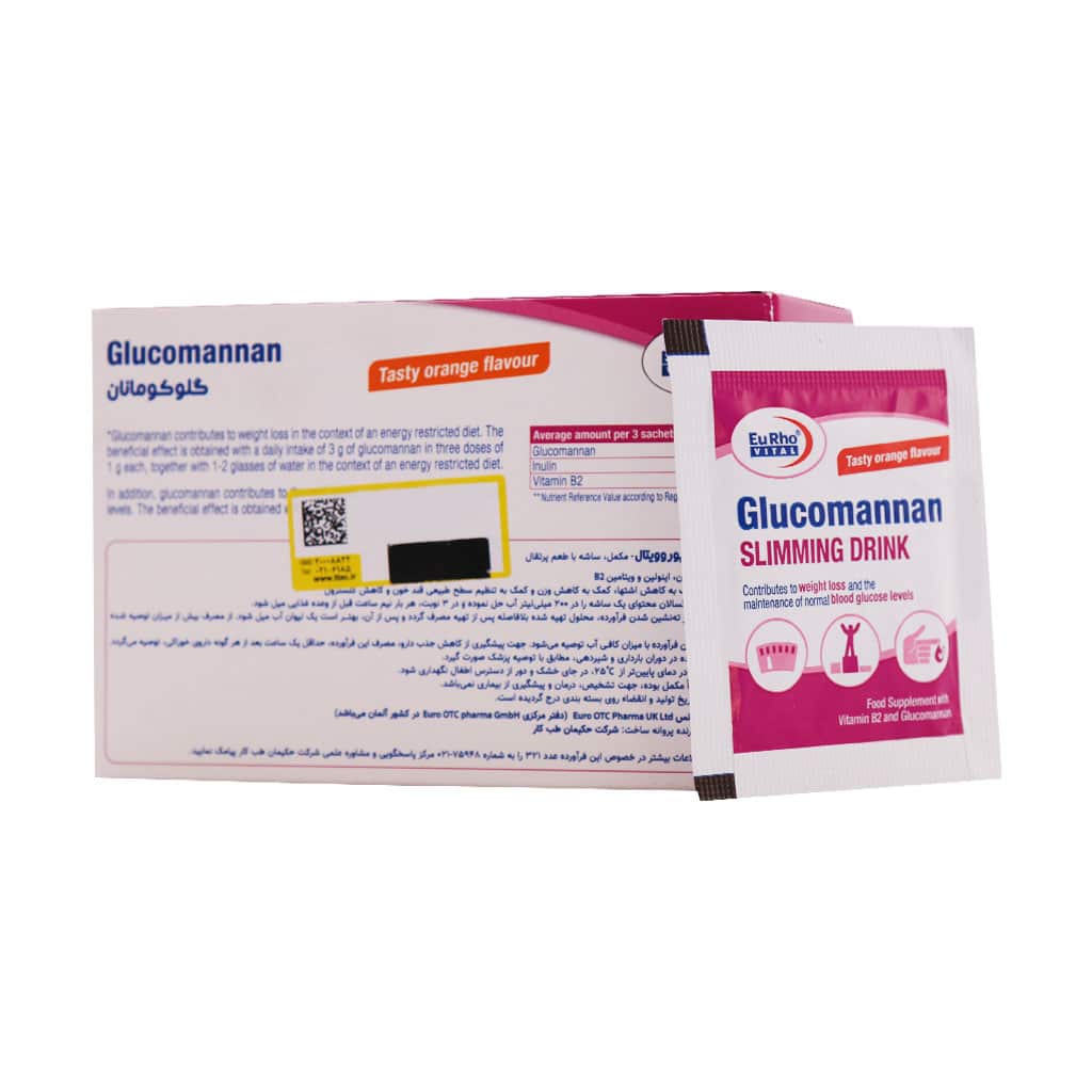 ساشه گلوکومانان یوروویتال 30 عدد ساشه گلوکومانان یوروویتال 30 عدد