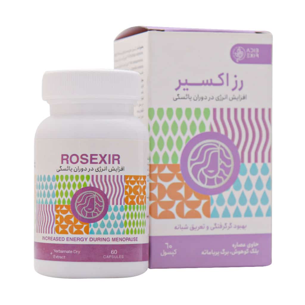 کپسول رز اکسیر ادیب اکسیر 60 عدد کپسول رز اکسیر ادیب اکسیر 60 عدد