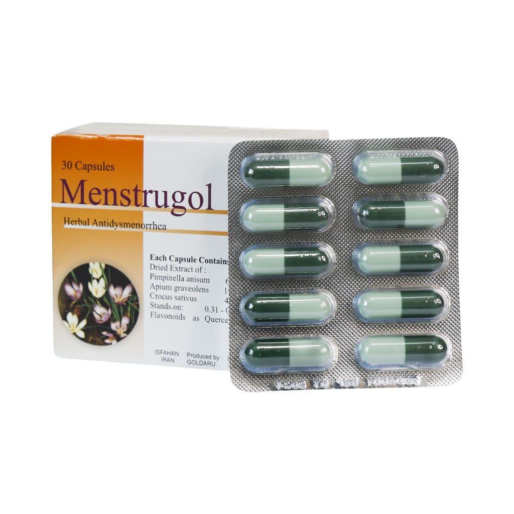کپسول منستروگل گل دارو 30 عدد کپسول منستروگل گل دارو 30 عدد