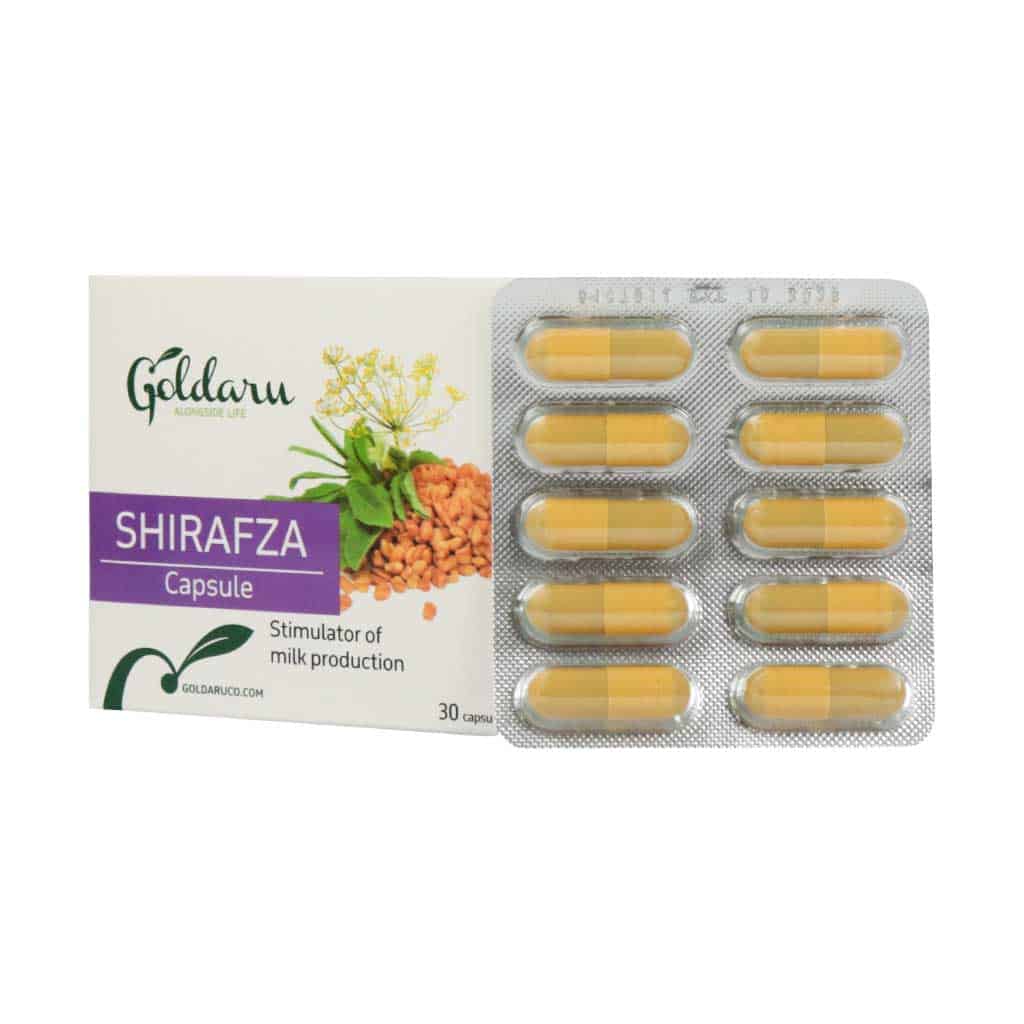 کپسول شیرافزا گل دارو ۳۰ عدد کپسول شیرافزا گل دارو ۳۰ عدد