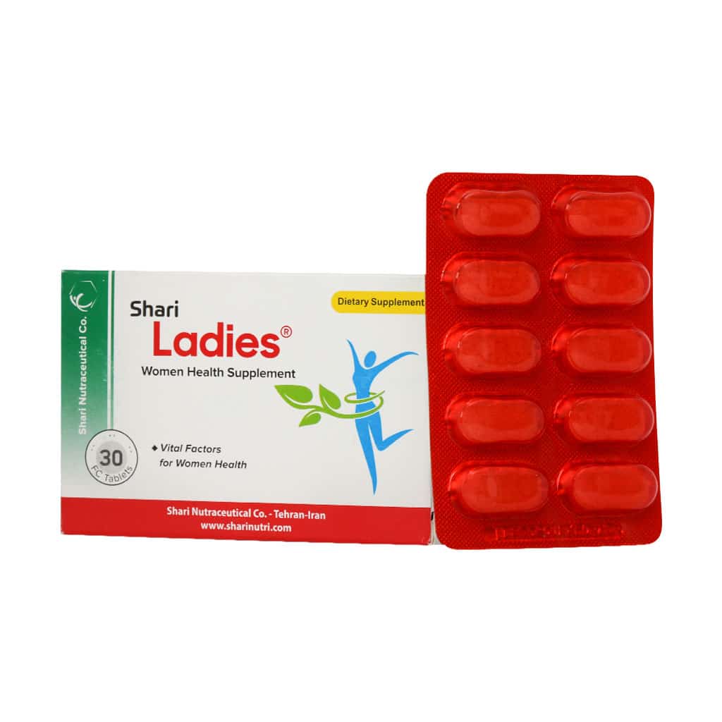 قرص لیدیز شاری 30 عدد قرص لیدیز شاری 30 عدد