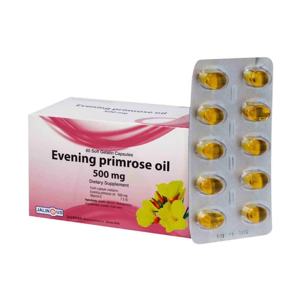 کپسول ژلاتینی نرم روغن گل مغربی جالینوس 60 عدد کپسول ژلاتینی نرم روغن گل مغربی جالینوس 60 عدد