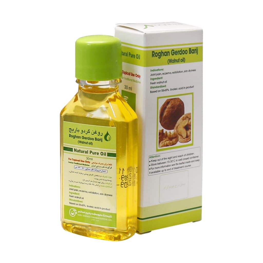 روغن گردو موضعی باریج اسانس 30 میلی لیتر