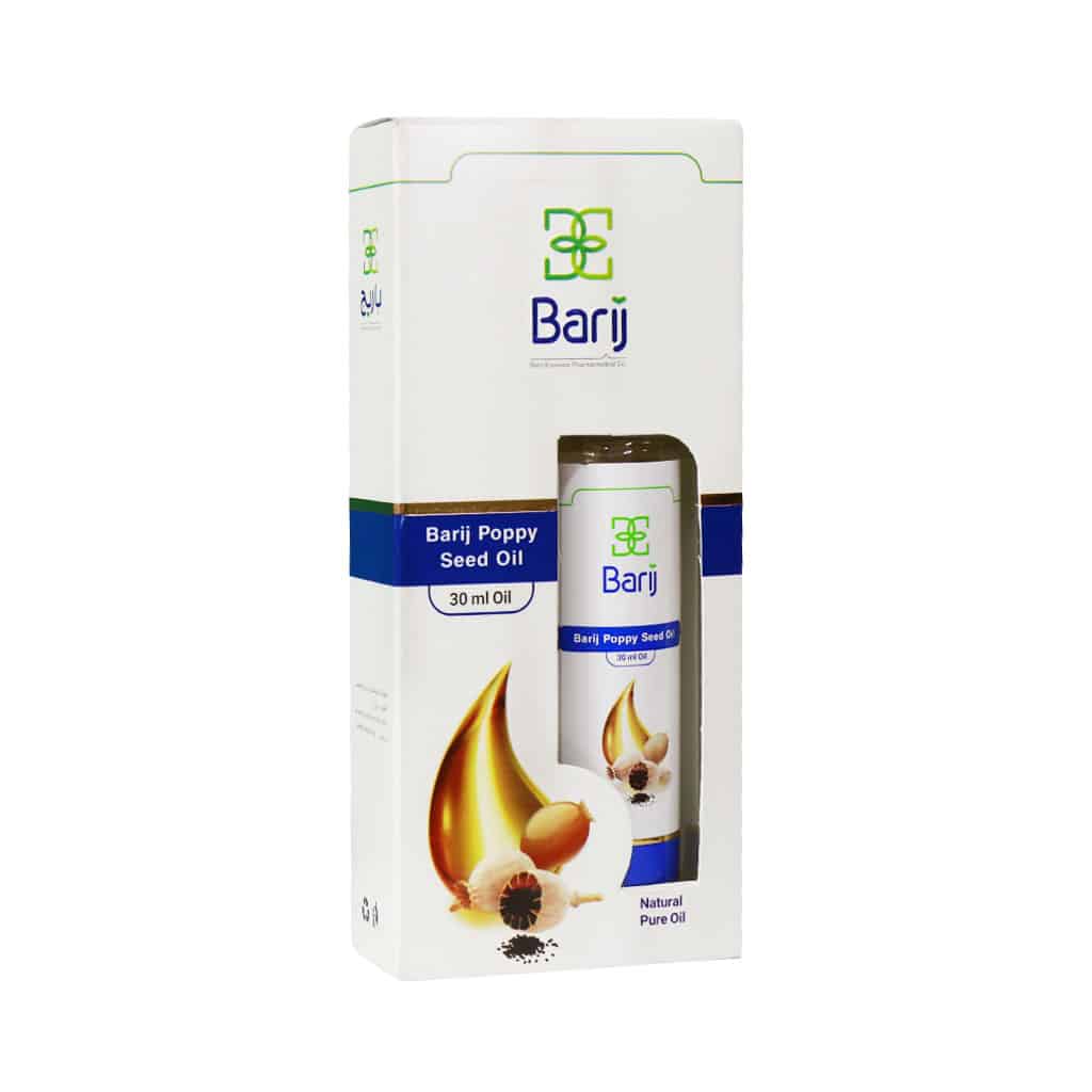 روغن خشخاش باریج اسانس 30 میلی لیتر