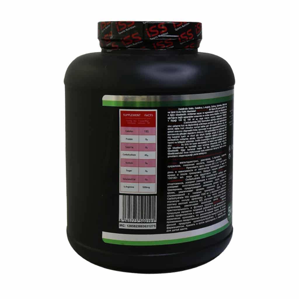 پودر کربوهیدرات و ال آرژنین آی اس اس 2700 گرم