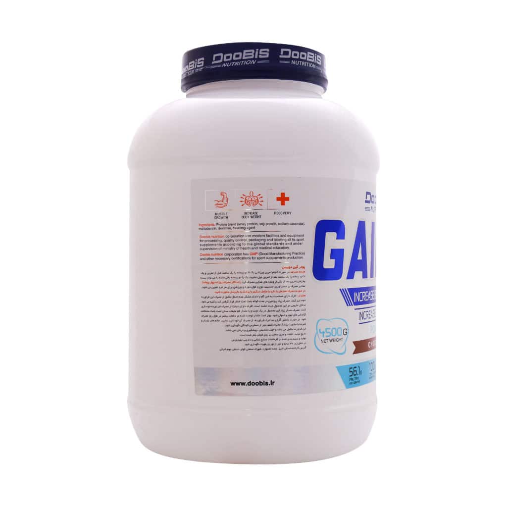 پودر گینر دوبیس 4500 گرم پودر گینر دوبیس 4500 گرم