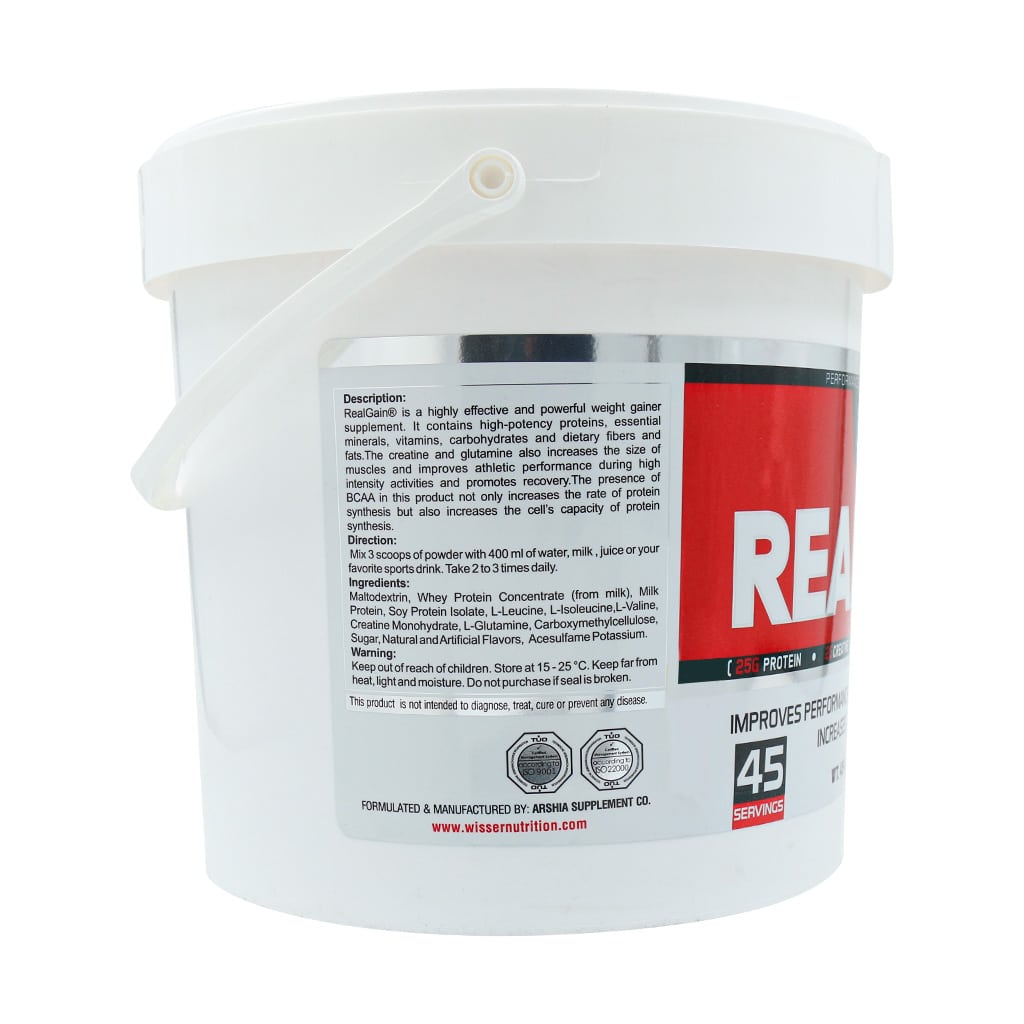پودر رئال گین ویثر 4540 گرم