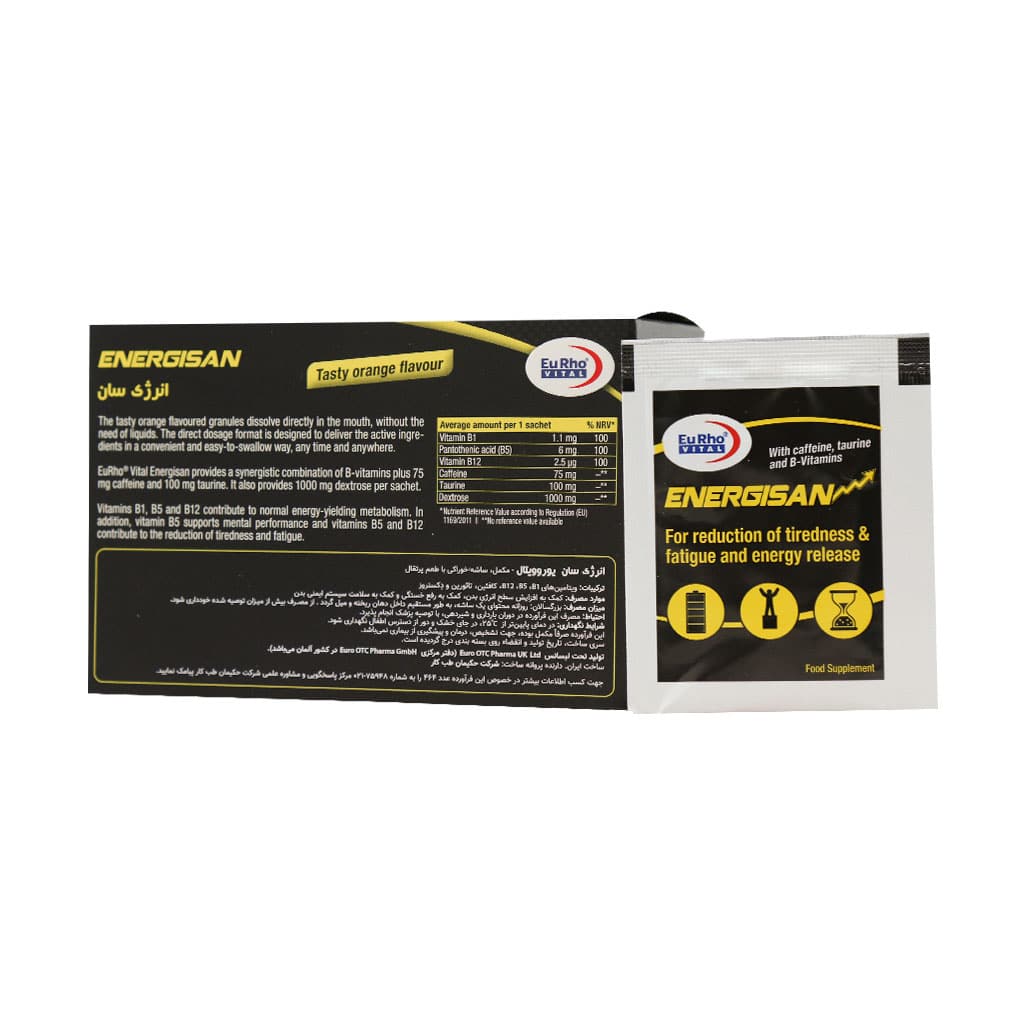 ساشه انرژی سان یوروویتال 30 عدد