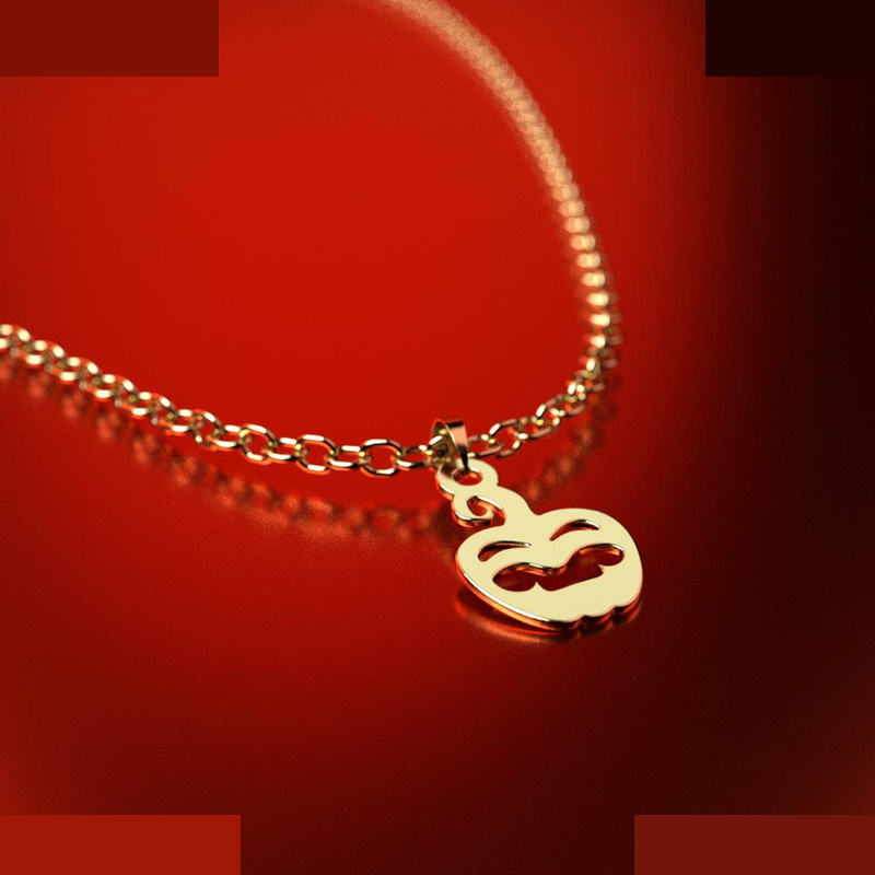 نیم ست طلا 18 عیار زنانه مدوپد مدل کدو هالووین کد NA10319 نیم ست طلا 18 عیار زنانه مدوپد مدل کدو هالووین کد NA10319