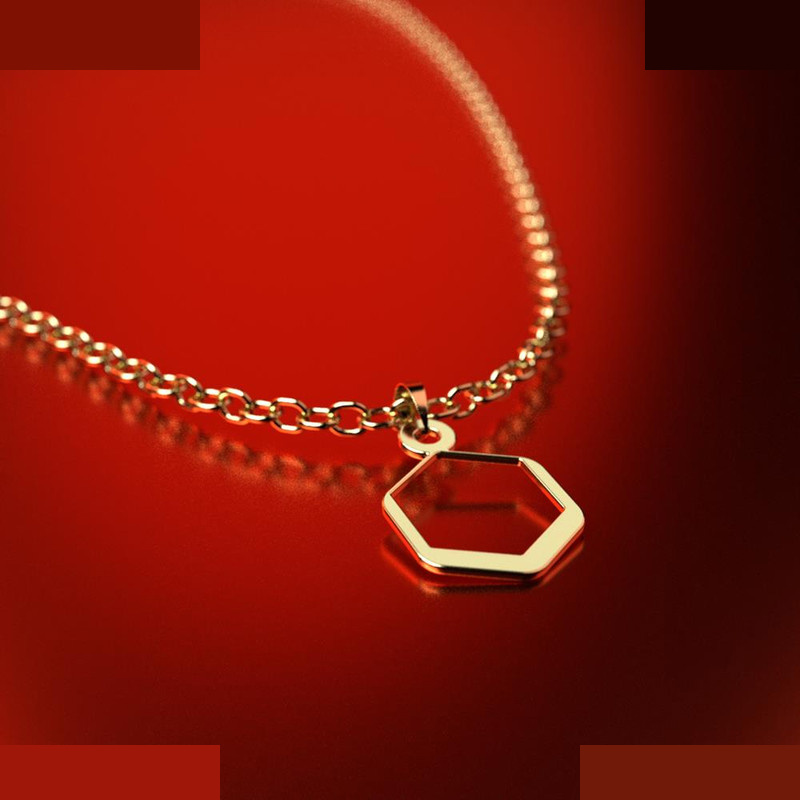 نیم ست طلا 18 عیار زنانه مدوپد مدل شش ضلعی کد NA10352 نیم ست طلا 18 عیار زنانه مدوپد مدل شش ضلعی کد NA10352