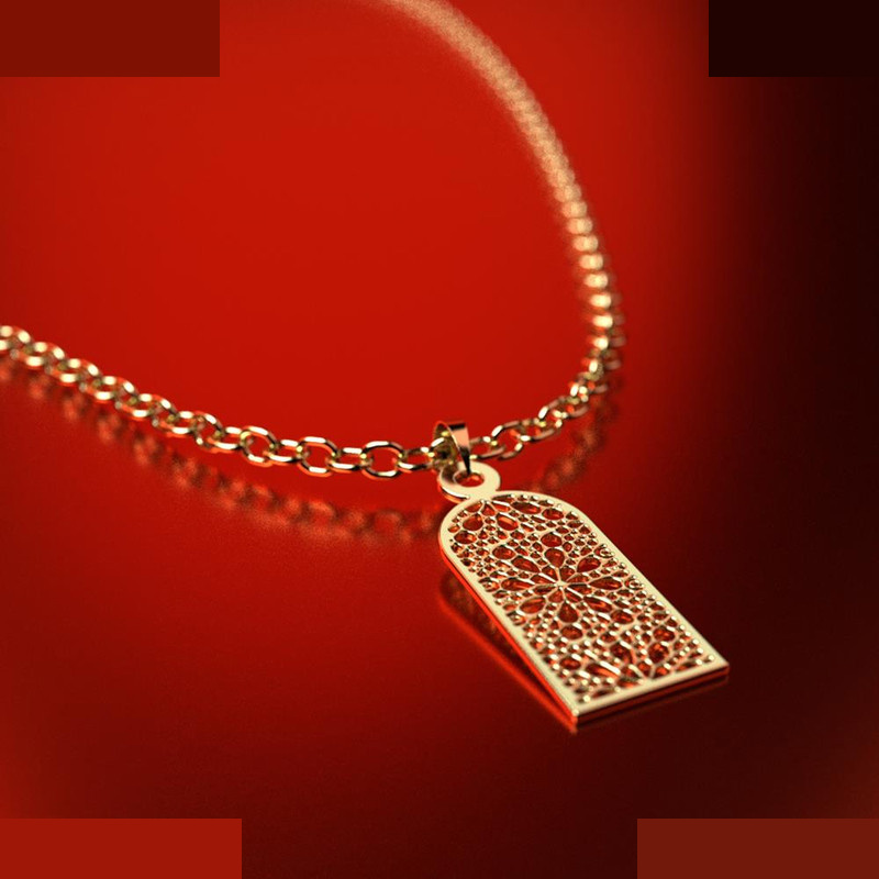 نیم ست طلا 18 عیار زنانه مدوپد مدل اسلیمی کد NA10449 نیم ست طلا 18 عیار زنانه مدوپد مدل اسلیمی کد NA10449