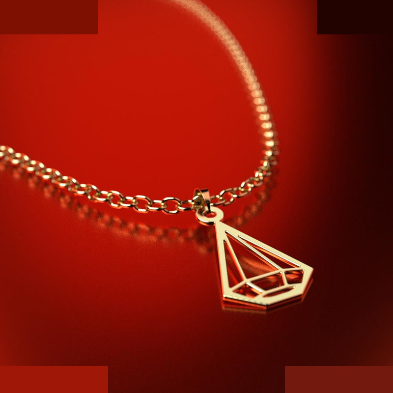 نیم ست طلا 18 عیار زنانه مدوپد مدل الماس کد NA12079