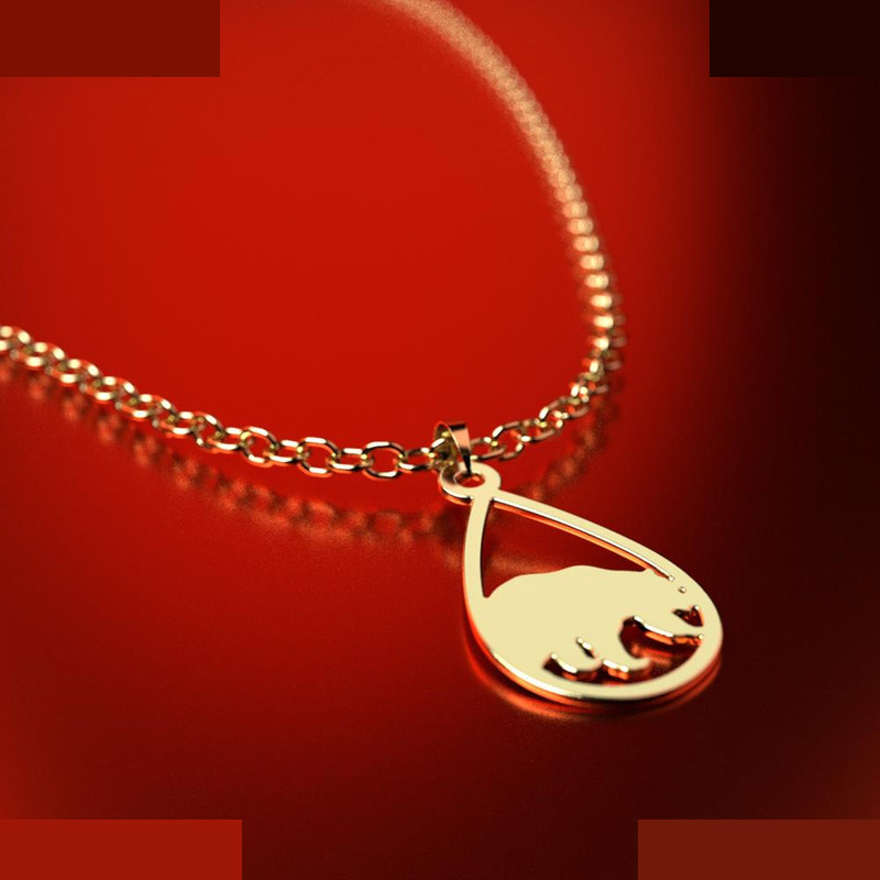 نیم ست طلا 18 عیار زنانه مدوپد مدل خرس کد NA12274 نیم ست طلا 18 عیار زنانه مدوپد مدل خرس کد NA12274