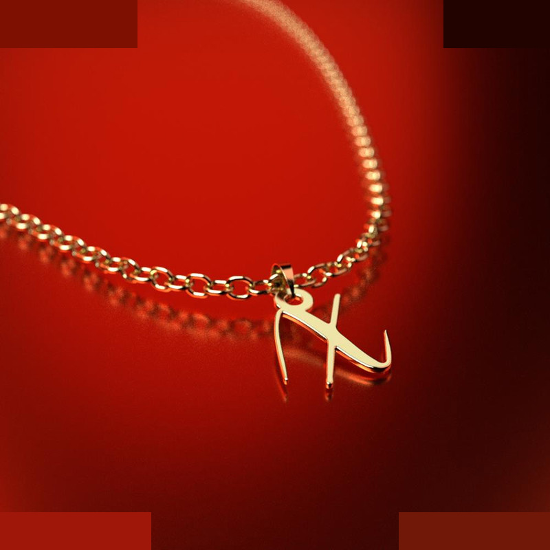 نیم ست طلا 18 عیار زنانه مدوپد مدل حرف x کد NA12333 نیم ست طلا 18 عیار زنانه مدوپد مدل حرف x کد NA12333