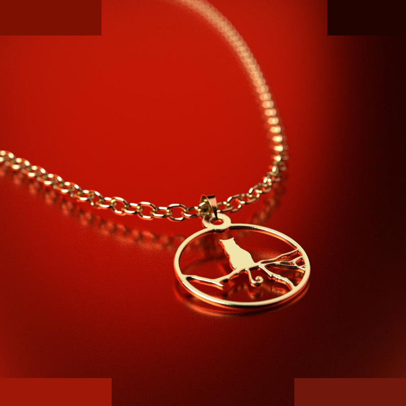 نیم ست طلا 18 عیار زنانه مدوپد مدل گربه کد NA12444 نیم ست طلا 18 عیار زنانه مدوپد مدل گربه کد NA12444